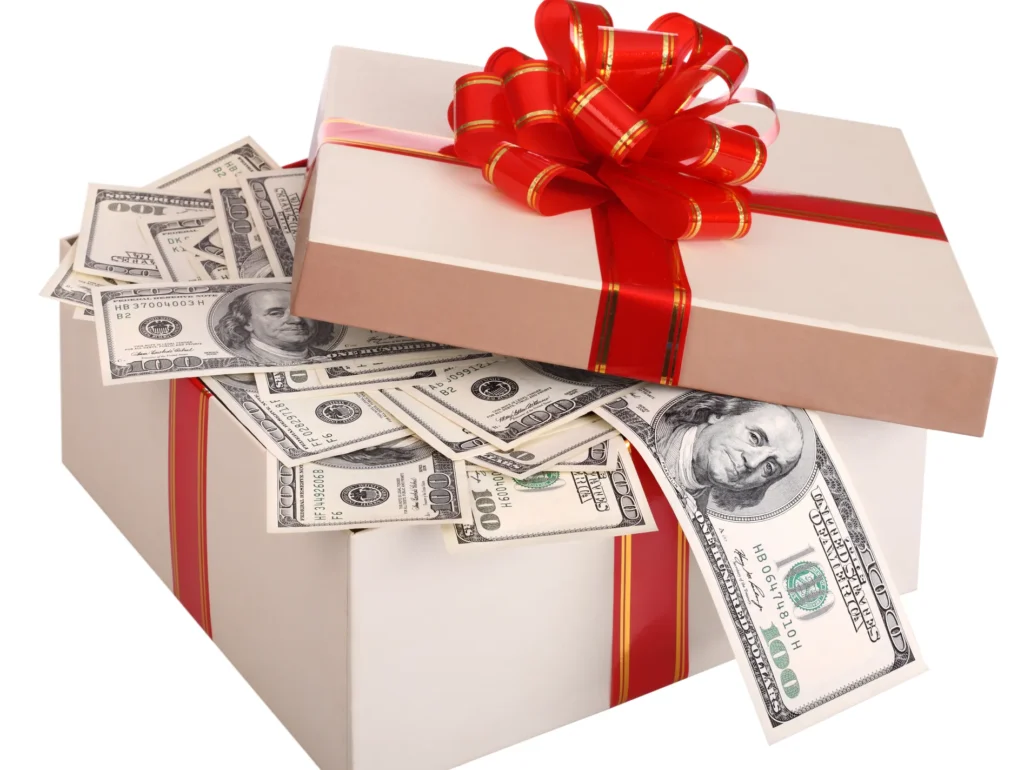 gifting money annual